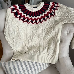 J Crew Christmas Sweater